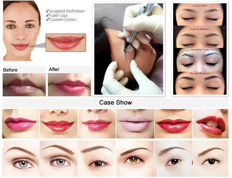Popular And Professional Permanent Makeup Machine With Speed Cosmetic Tattoo Machine