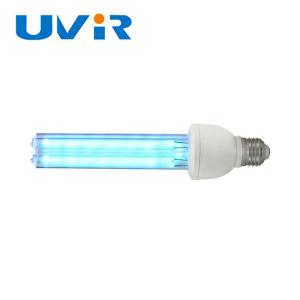 China E27 Base Integrated Sanitizer Uvc Disinfection Lamp Compact 15W 25W wholesale