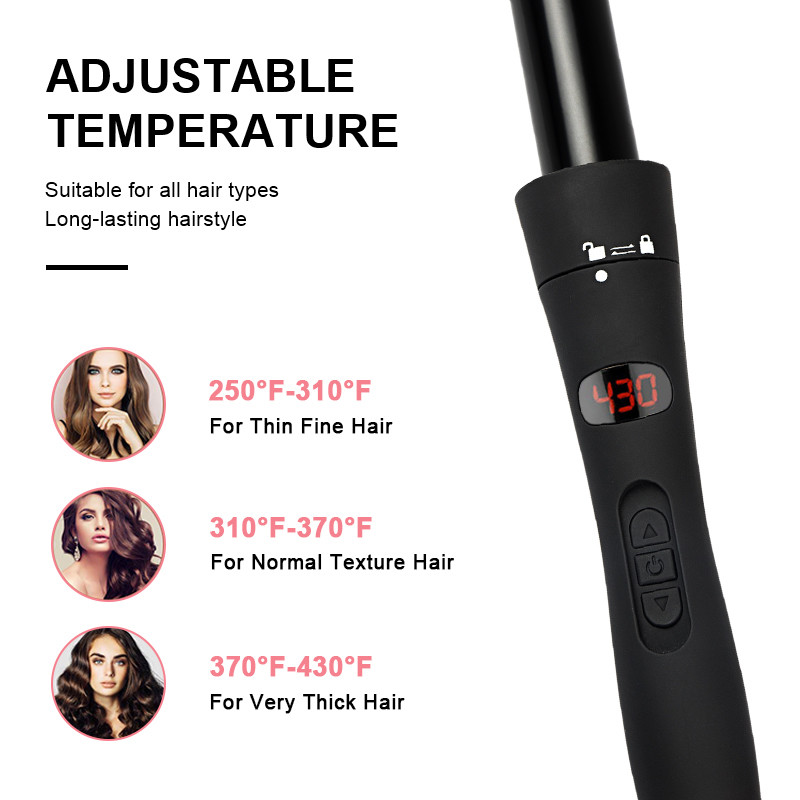 6 In 1 Interchangeable Ceramic Curling Set