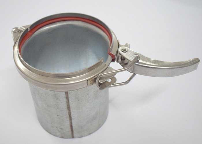 120mm Durable Air Duct Bolt Adjustable OEM Galvanized Pipe Clamp