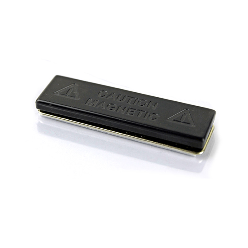 Nickel Coating Permanent Reusable Magnetic Name Tags 32x13x6mm