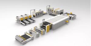 China 500kg/H Polyester Hard Thermal Bonding Wadding Production Line wholesale