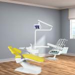 Foshan Factory Dental Chair Unit 16 Sets One Container with Free Curing Light
