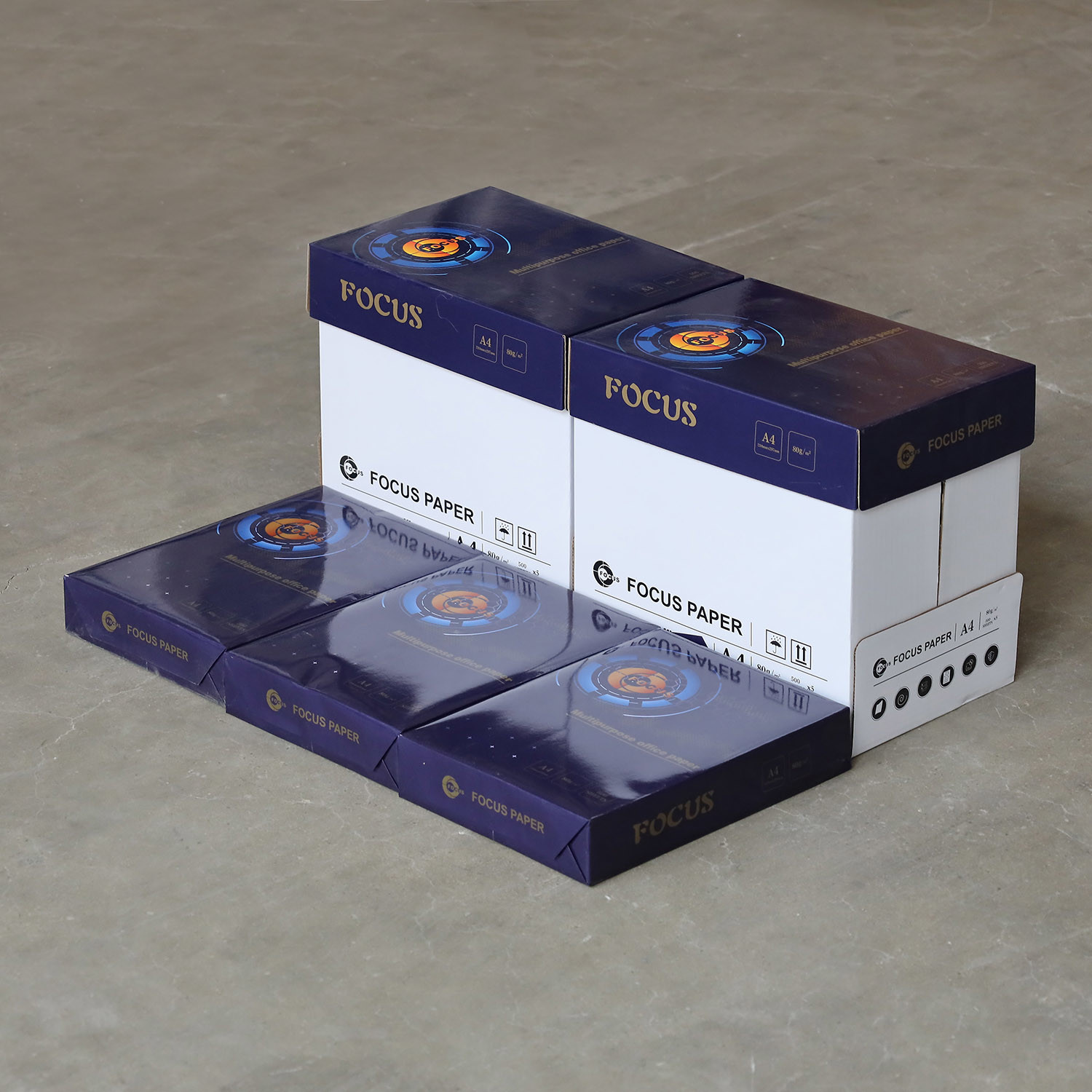 High Grade A4 70GSM 80GSM 500 Sheets White Printer Photo Copy Paper Office Paper