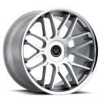 Gun Metal Machined Face Forged Car Rims With 5x120 For BMW 730 740LI Black