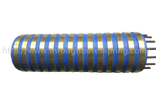 Traditional Slip Ring Assembly 12 Rings 50mm OD Through Hole Slip Ring Collector