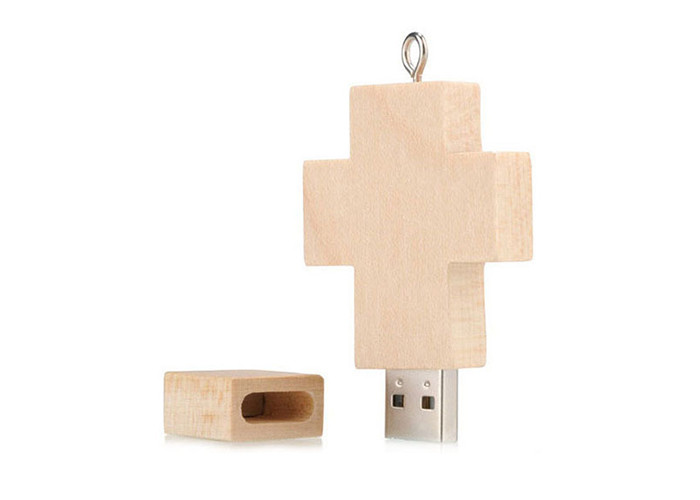 Convenient Carry Bamboo Usb Flash Drive With Big Storage Capacity