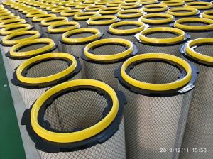 China 2um Pleated Filter Cartridge Dust Collector wholesale