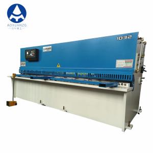 China Carbon Steel CNC Hydraulic Guillotine Shear Cutter 10mm Thickness wholesale