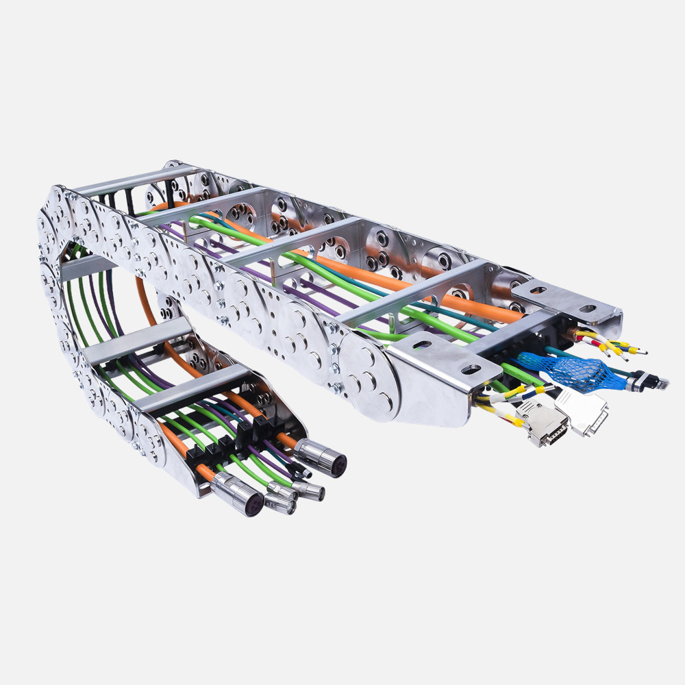 Nylon Plastic Electric Cable Drag Chain And Conveyor Chain Flexible Cable Channel