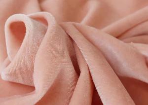 China Polyester Spandex Knit Crushed Ks Velvet Fabric For Skirt Garment wholesale