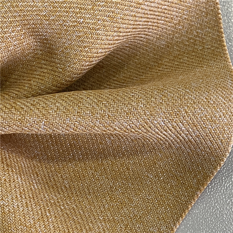 Dyed Heavyweight Mechanical Stretch Cavalry Twill Cation 325GSM Fake Wool Fabric for Suits