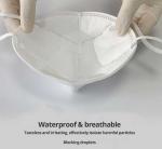 3 Ply Kn95 N95 Particulate Respirator Mask Three Dimension Clipping Design
