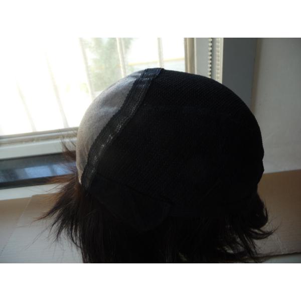 Average Cap Ladies Wigs Medium Brown Stock Wigs 110% Density