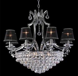 China Large Luxury Cascading Crystal Chandelier Light with K9 crystal Ball Fixtures (WH-CY-130) wholesale