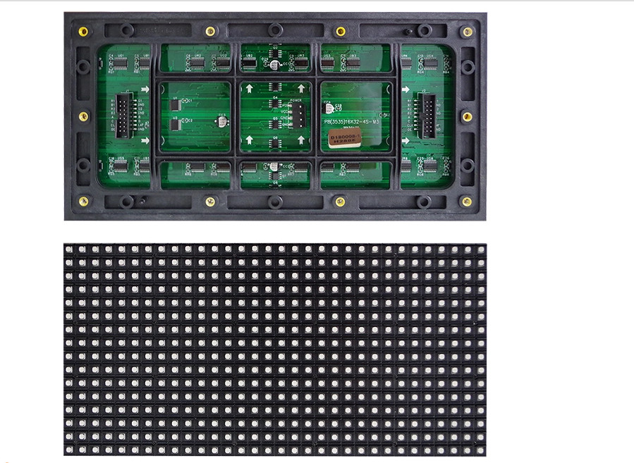 Brightness Of 4500cd/Sqm P4 Indoor Curved Flexible Full Color LEDs Die-Cast Aluminum 3-Year Warranty