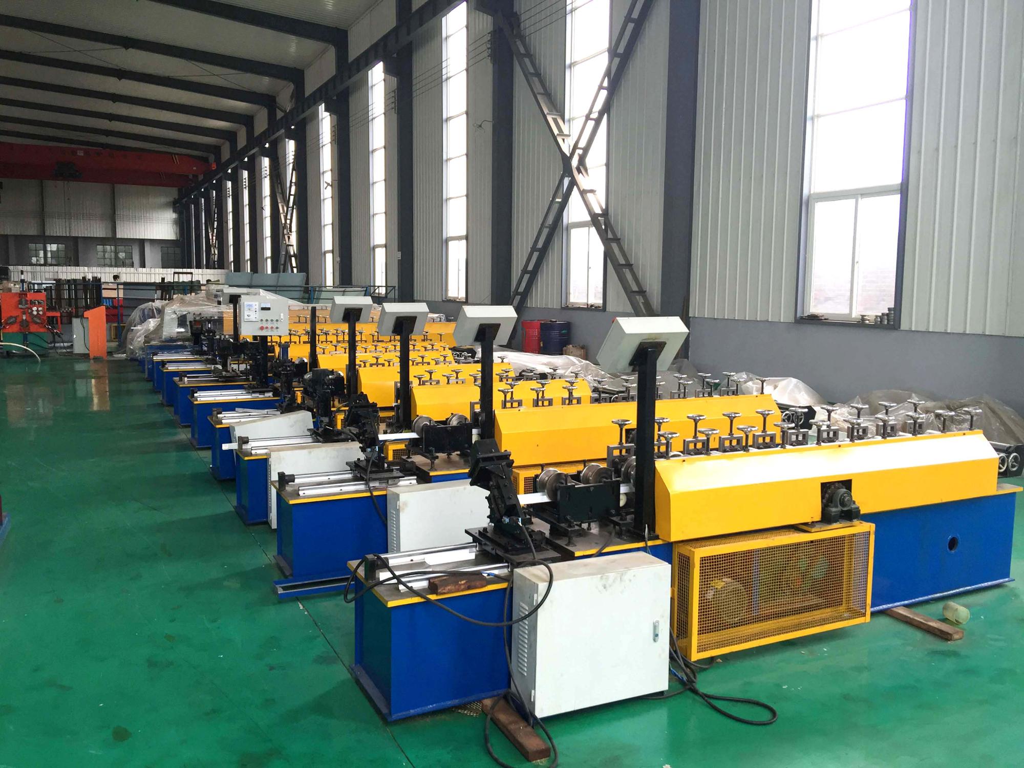25m/min Steel Stud Roll Forming Machine , Gray C Channel Making Machine