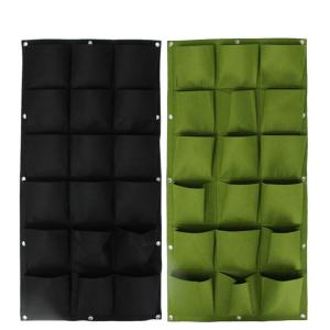 China OEM Vertical Hanging 36 Pocket Planting Non Woven Grow Bags wholesale