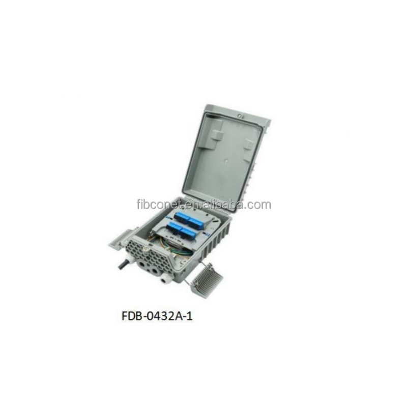 Optical fiber distribution box with curvature radius of 240mm and IP65 protection level