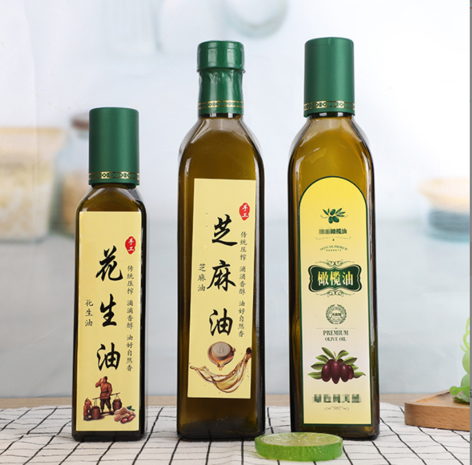 50ml Clear Flat Square Glass Diffuser Bottle with Rattan Dried Flower and Polymer Stopper
