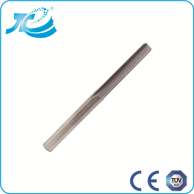 Solid Tungsten Carbide Reamer , Tungsten Steel Reamer with Straight Flute