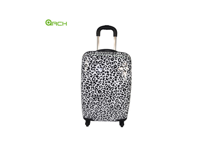Streamlined 22 Inch Hardside Spinner Suitcase Combination Lock With Push Button