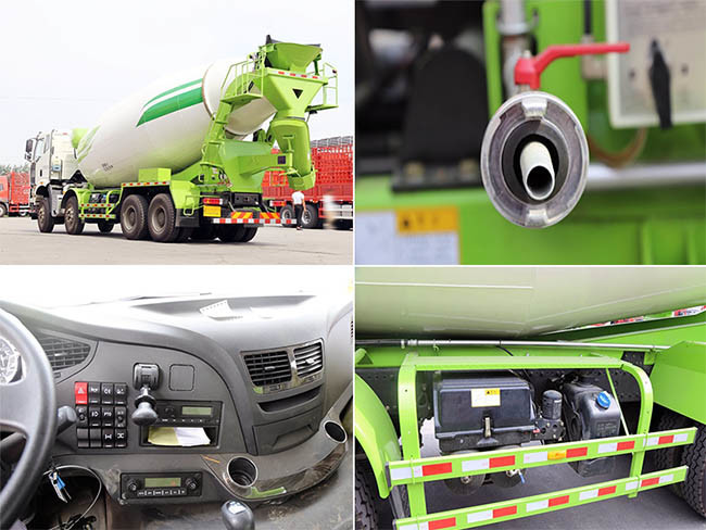 HF9 Second Hand Howo Truck Mixer 8x4 12m3 Used Mixer Truck