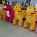 Hansel shopping mall electric animal panda ride walking amusement animal bike