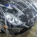 Anti UV Nontoxic Clear Auto Bra , Weatherproof Protective Car Wrap