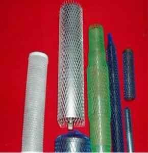 China Plastic Protective Netting Sleeve Soft Polyethylene 18~40 Mesh For Bolts wholesale