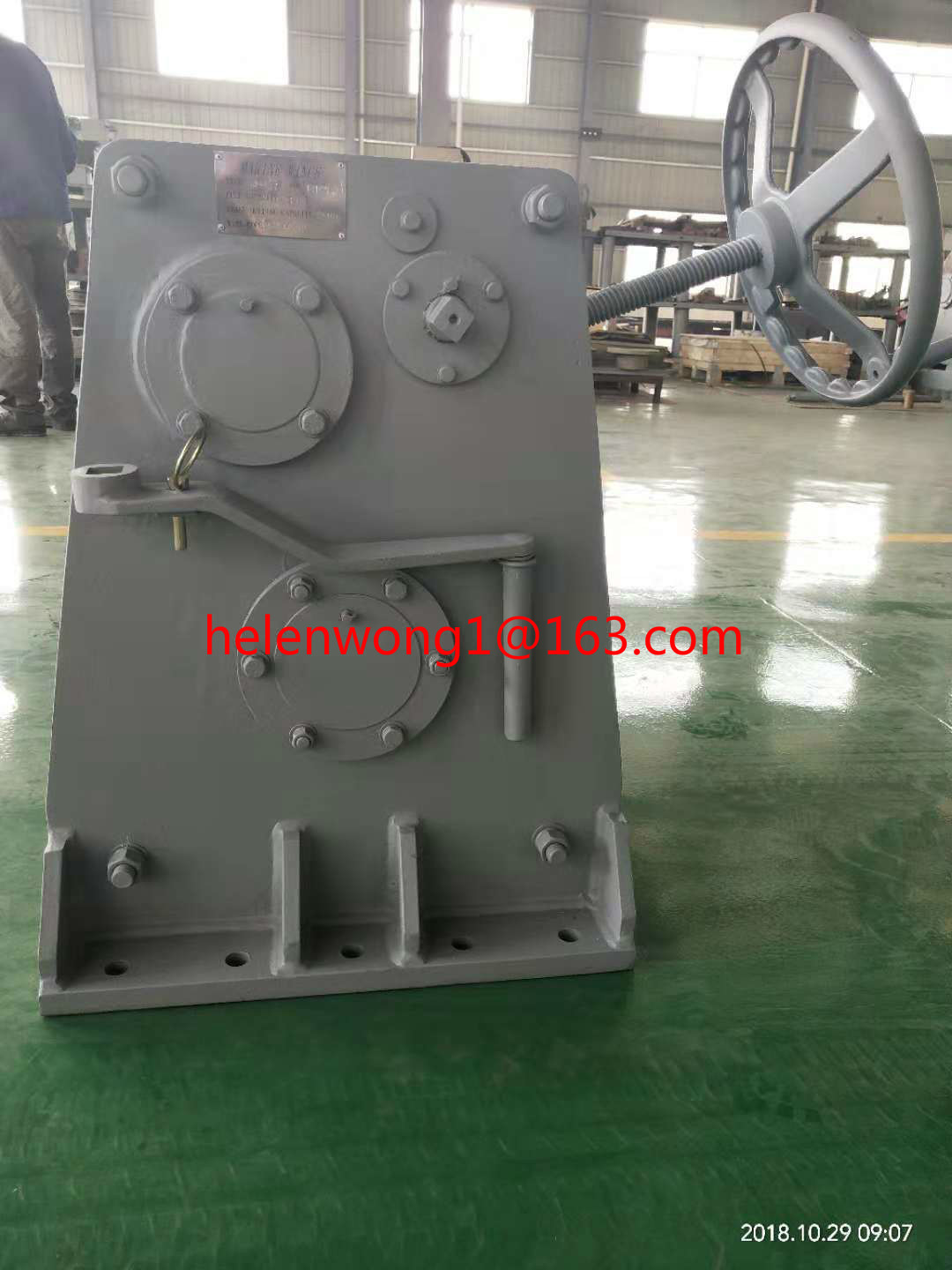 18mm wire rope 80m wire length 10kn manual winch hand winch marine winch