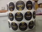 OEM Perfume Bottle Sticker Label Custom Logo CMYK Print Die Cut Stickers