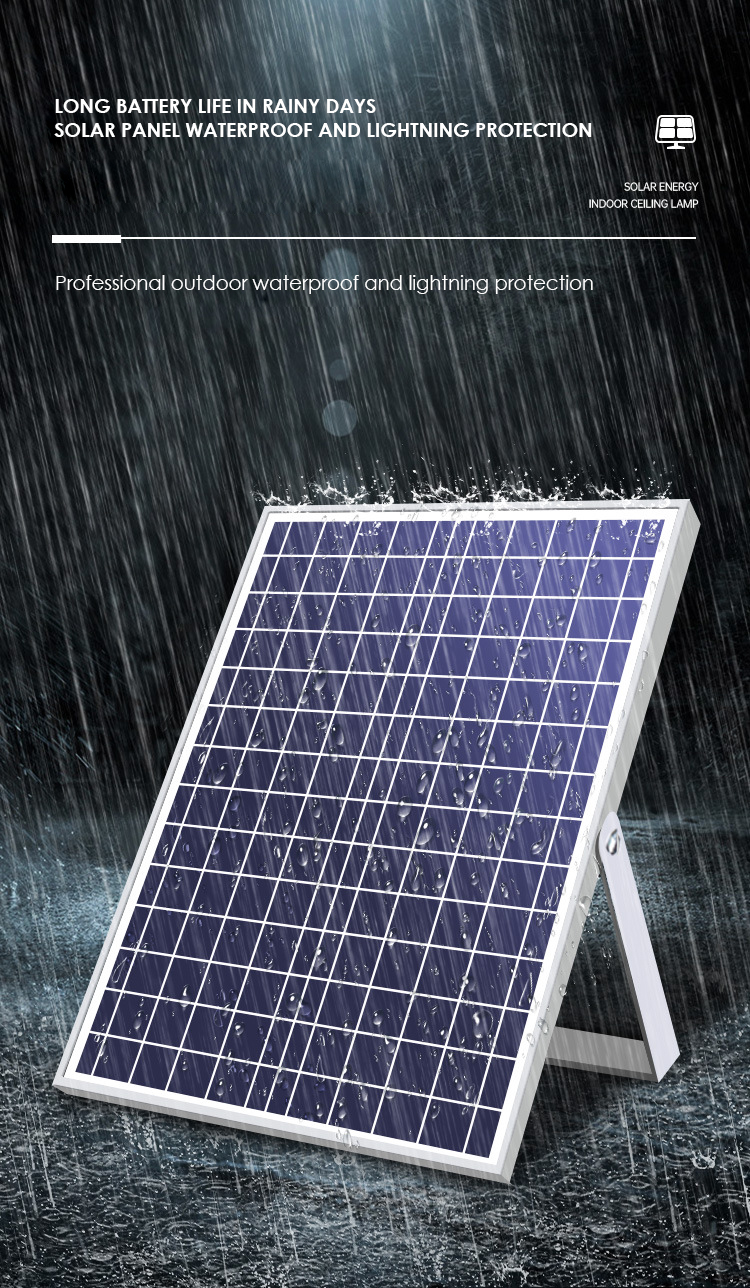 Living Room Square Indoor Solar Ceiling Lights 200w 6000K Surface Mounted
