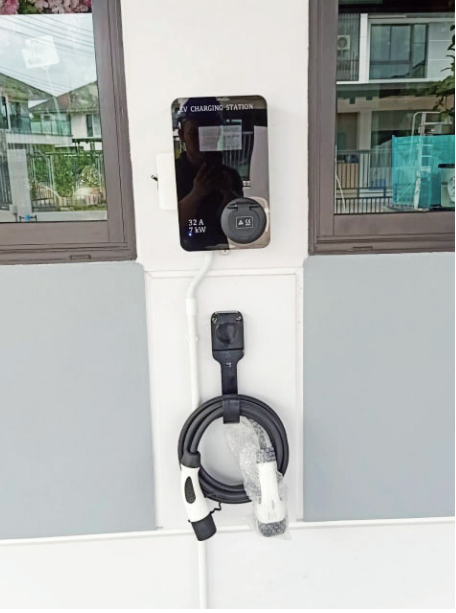Highfly 16A 11KW Wall Mounted AC EV Charging Station Wallbox Cable Type 2 Fast EV Car Charger for Electric Vehicle