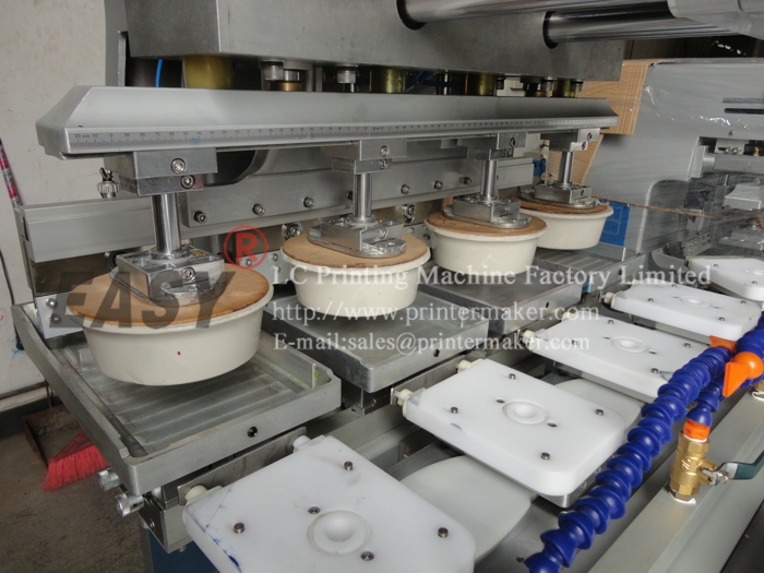 4 Color Pad Printer with Carousel