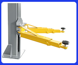 T240M-1 2 Post Auto Hoist 1ph/3ph With Adjustable Lifting Arms