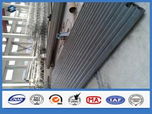 China Polygonal Semi-finished Customized Electric Power Delivery Steel Pipe Pole wholesale
