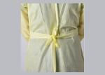 Air Permeable Disposable Chemotherapy Gowns , Isolation Gown With Cuff