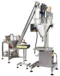 Semi Automatic Powder Filling Machine PLC Control Multifunctional