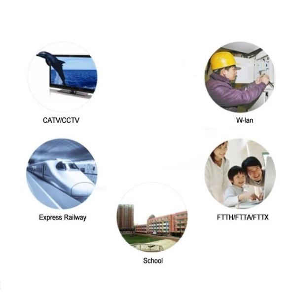 Butterfly Shaped FTTH Indoor Fiber Cable 5