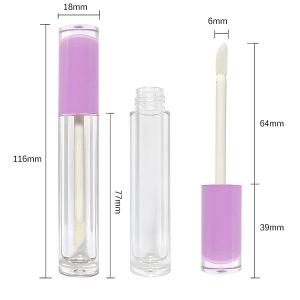 China GMPC Ladies Face Makeup Lip Gloss Tubes Empty Lipgloss Tube wholesale