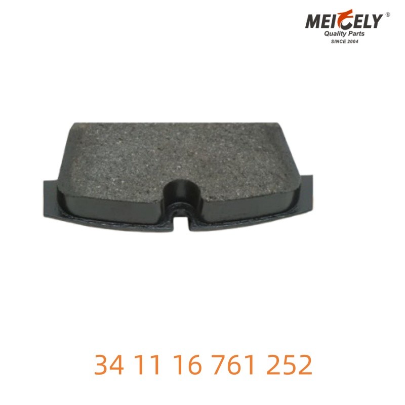 Race-Tested 34 11 16 761 252 Brake Pad Set Proven Reliability For BMW