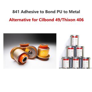 China 841 Adhesive to Bond PU to Metal Alternative for Cilbond 49, Thixon 406 wholesale