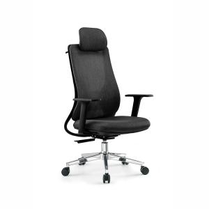 China Adjustable Headrest Ergonomic Office Chair with Stainless Steel Backrest and Free Shipping wholesale