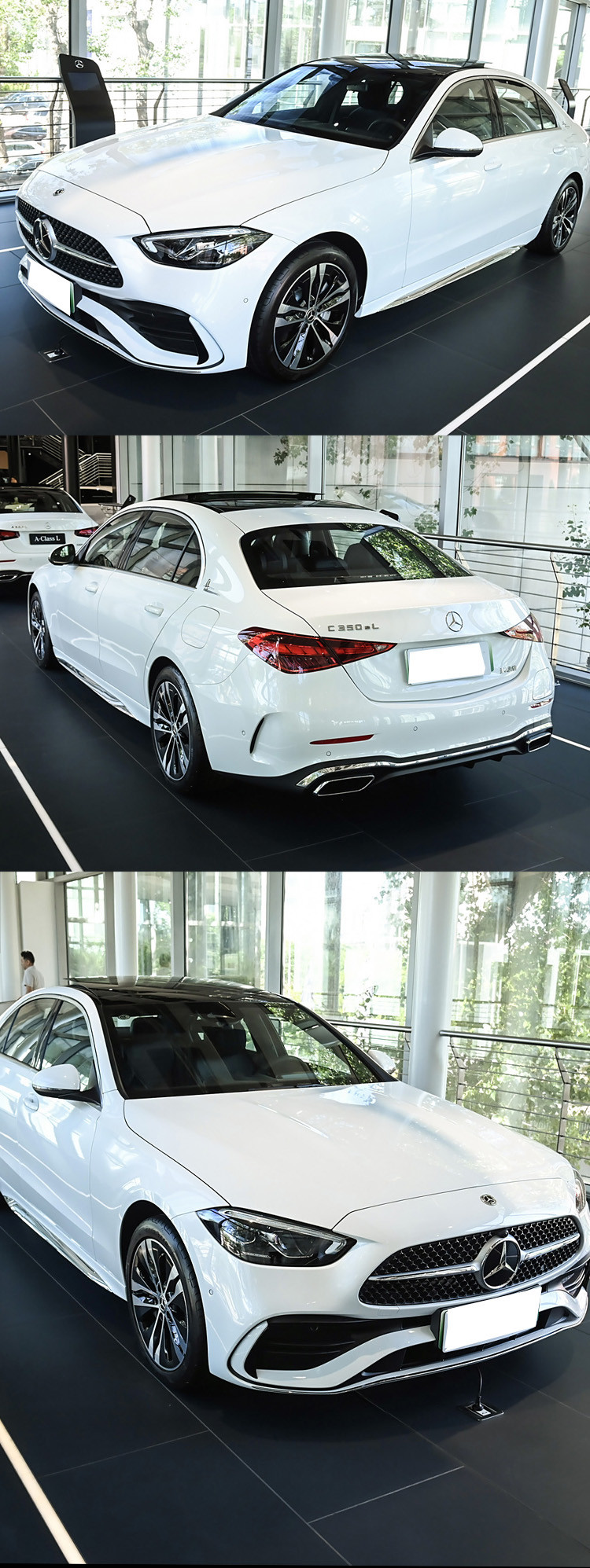 2025 Plug In Hybrid Mercedes Benz C Class Electric EV Car 180Mph