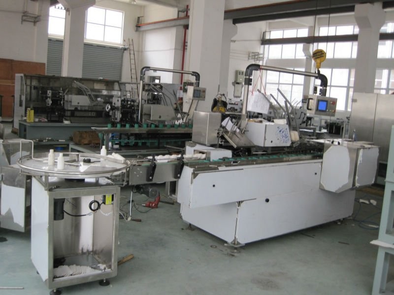 High Speed Automatic Horizontal Cartoner Encasing Machine 150 Pcs / Min