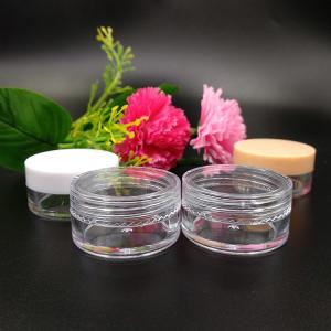 China Plastic Jar Set Plastic Cosmetic Jars With Lids 100 Diameter wholesale