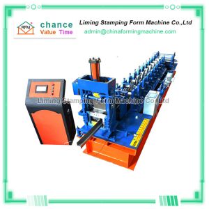 China Bearing Steel Purlin Roll Forming Machine Hydraulic Cutting wholesale