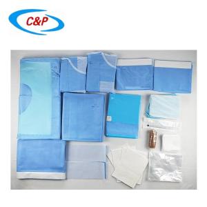 China Orthoarts Hip Disposable Surgical Pack Sterile Drape With Hole Water Resistant wholesale