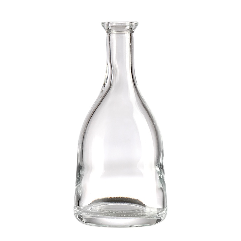Clear 750ml Glass Vodka Liquor Wine Whiskey Bottle for Clients' Specific Requirements